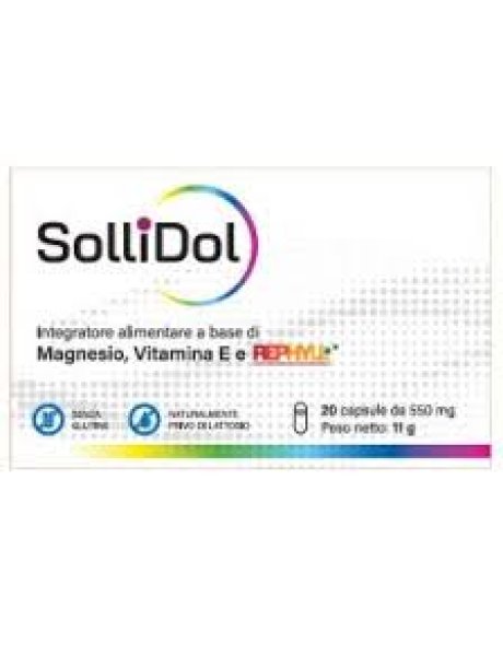 SOLLIDOL 20 Compresse - per supportare il tuo corpo e la tua vitalità.