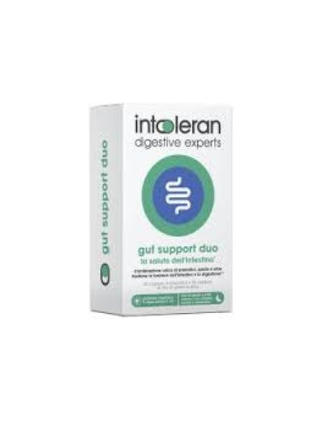 INTOLERAN DUO GUT SUPPORT 60 Capsule - Per la salute dell'intestino