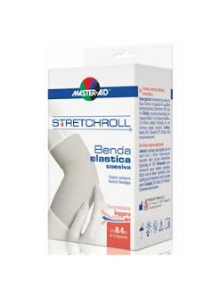 BENDA ELASTICA AUTOBLOCCANTE MASTER-AID STRETCHROLL 6X4