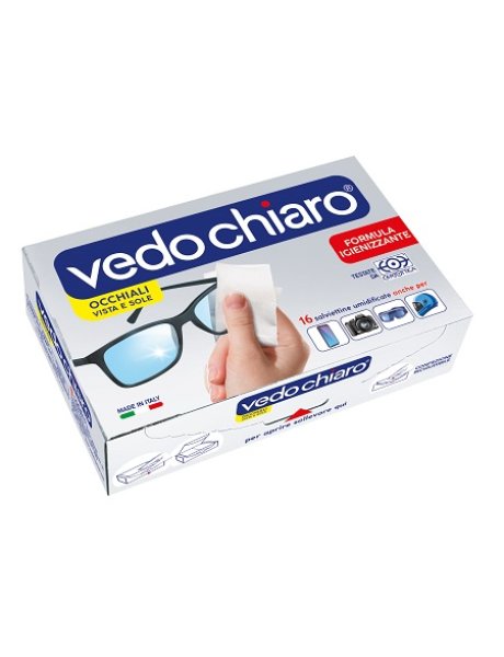 VEDOCHIARO OCCHIALI 16 SALVIETTE UMIDIFICATE