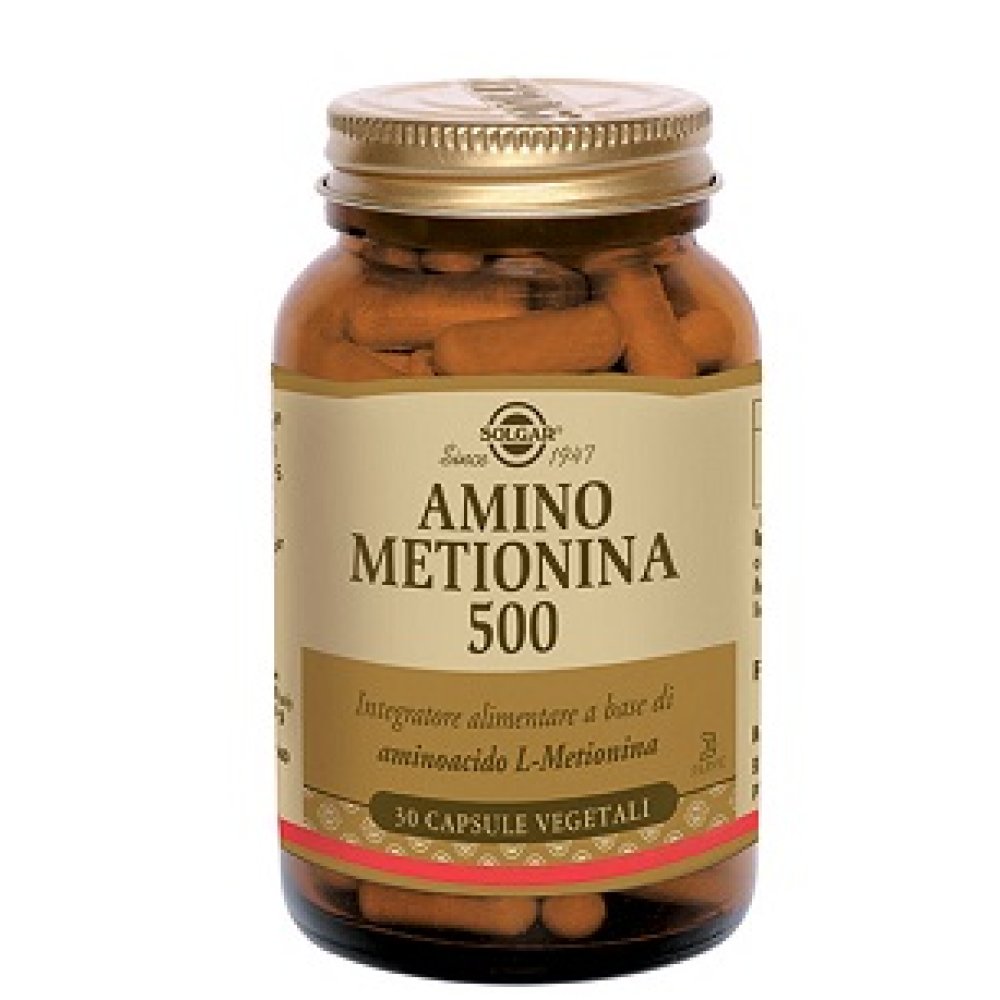 SOLGAR AMINO METIONINA 500 30CPS VEG