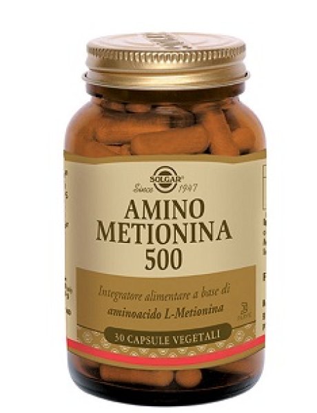 SOLGAR AMINO METIONINA 500 30CPS VEG