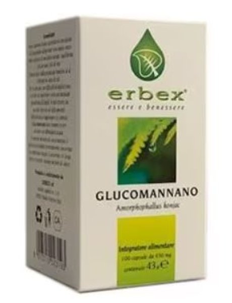 GLUCOMANNANO 100 CAPSULE 430MG