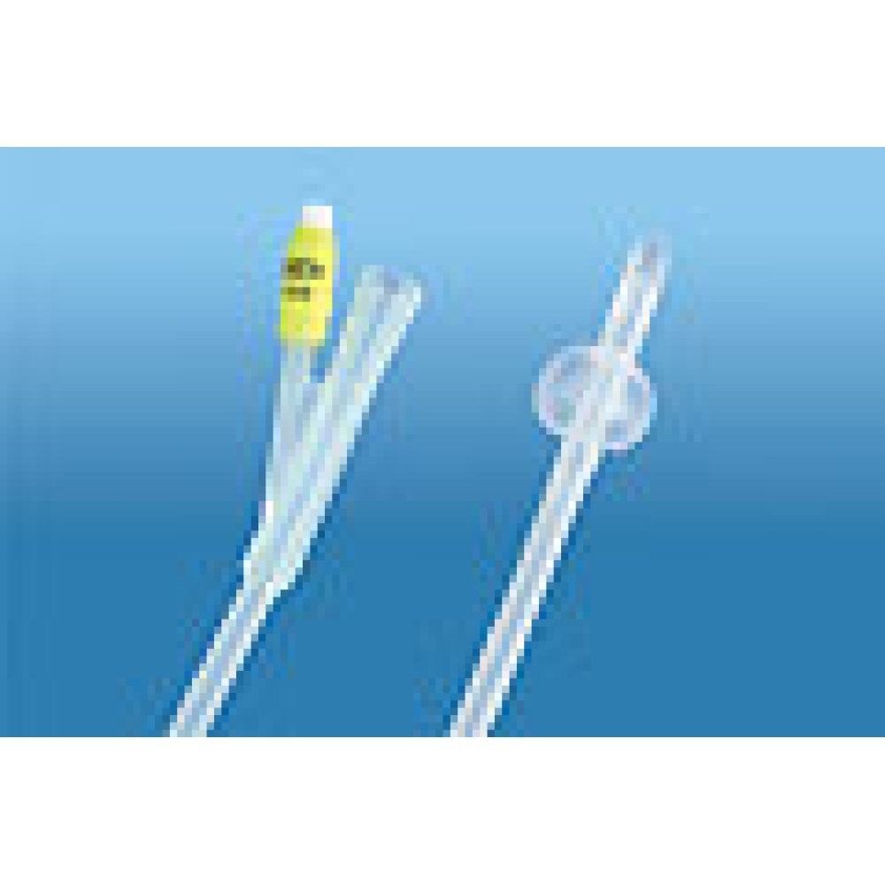 CATETERE FOLEY CH16 PUNTA CHIUSA 2 VIE 2 FORI LATERALI IN LATTICE RICOPERTO DI SILICONE 1 PEZZO