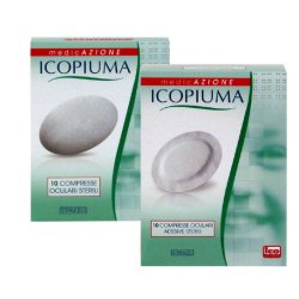 ICOPIUMA COMPR.OCULARI GARZA COTONE 10