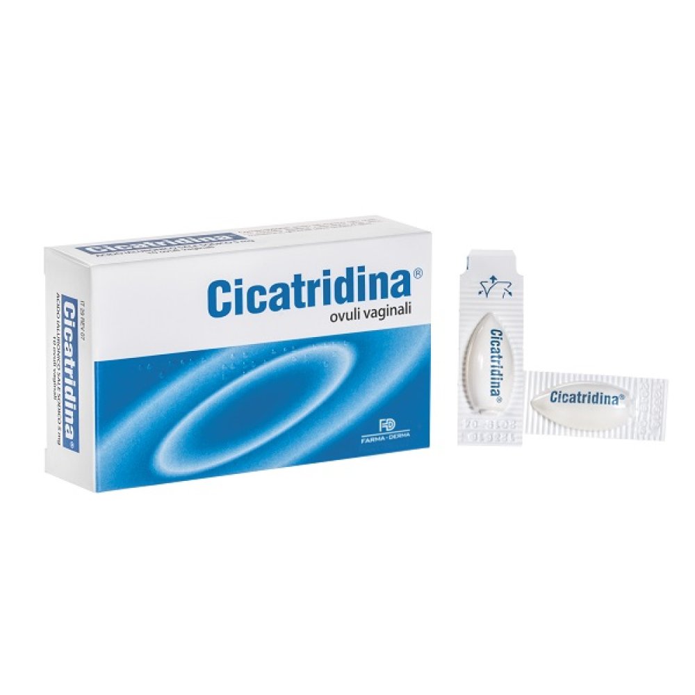 OVULI VAGINALI CICATRIDINA 10 PEZZI