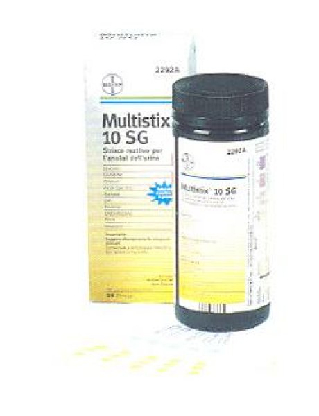STRISCIA REATTIVA MULTITEST MULTISTIX 10SG 25 PEZZI