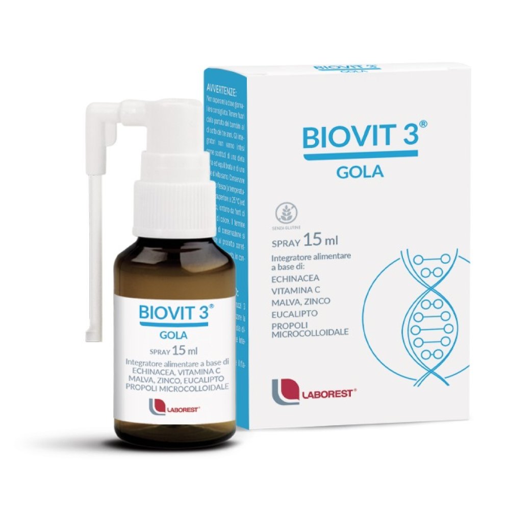 BIOVIT*3 Gola Spray Orale 15ml
