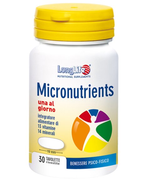 LONGLIFE MICRONUTRIENTS 30Tav.