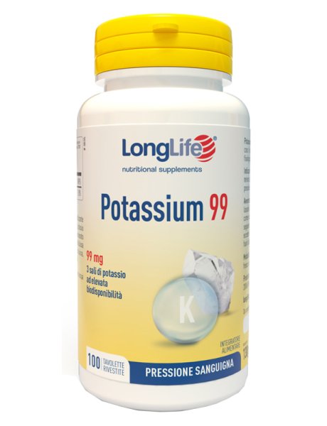 LONGLIFE POTASSIUM 99 100 TAVOLETTE