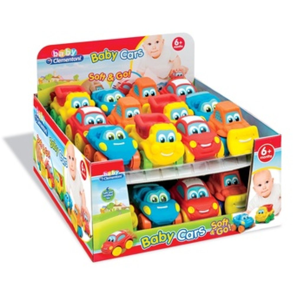 CLEMENTONI MACCHININE SOFT&GO 15PZ