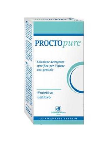 PROCTOPURE Detergente Liquido 125ml - Soluzione detergente specifica per l'igiene ano-genitale.