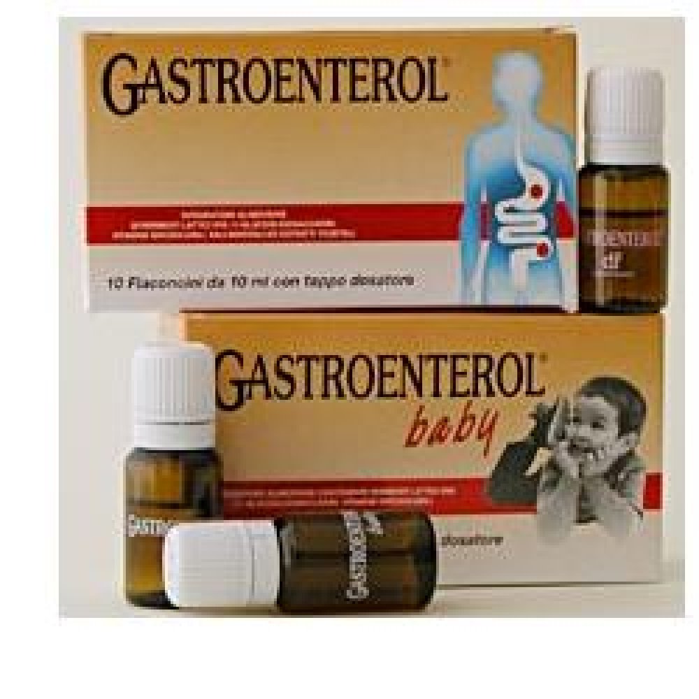 GASTROENTEROL 10 flaconcini da 10ml con fermenti lattici vivi.