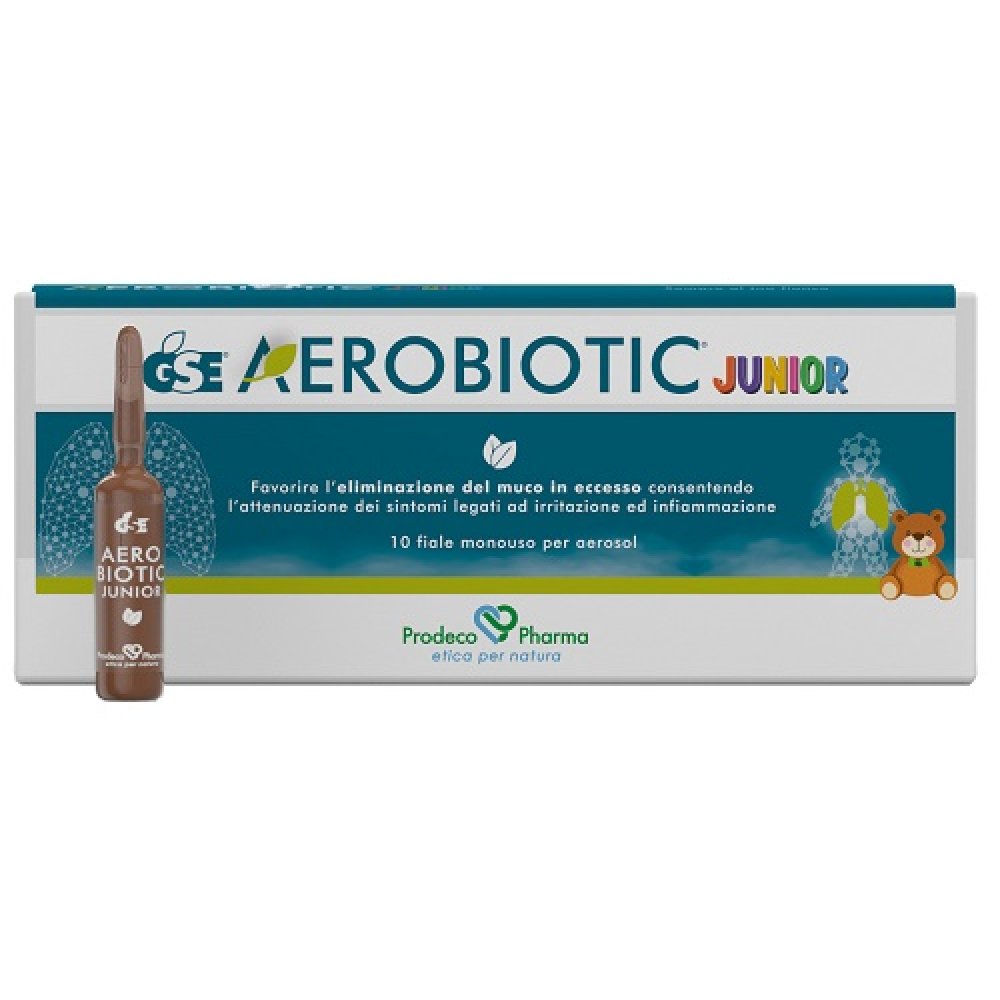 GSE AEROBIOTIC JUNIOR 10FLACONCINI DA 50ML