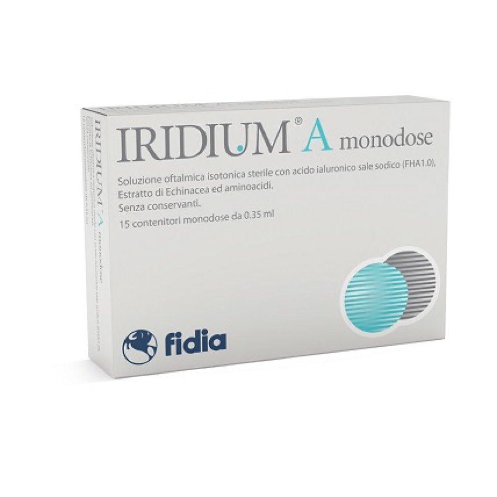 IRIDIUM A MONODOSE GOCCE OCULARI 15 FLACONCINI 0,35 ML