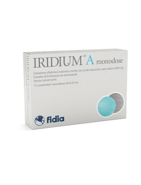 IRIDIUM A MONODOSE GOCCE OCULARI 15 FLACONCINI 0,35 ML