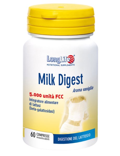 LONGLIFE MILK DIGEST 60 COMPRESSE