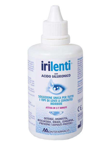 SOLUZIONE UNICA PER LENTI A CONTATTO IRILENTI 100ML