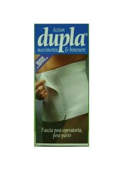 FASCIA POSTOPERATORIA E POSTPARTO DUPLA COLORE BIANCO MISURA2