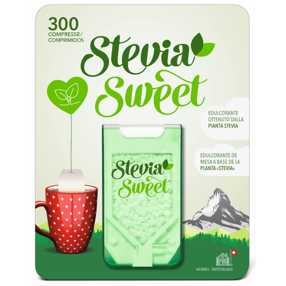 HERMESETAS STEVIA 300 COMPRESSE