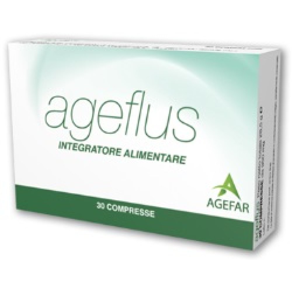 AGEFLUS 30 Compresse - Per il drenaggio dei liquidi corporei e la funzionalità delle vie urinarie.