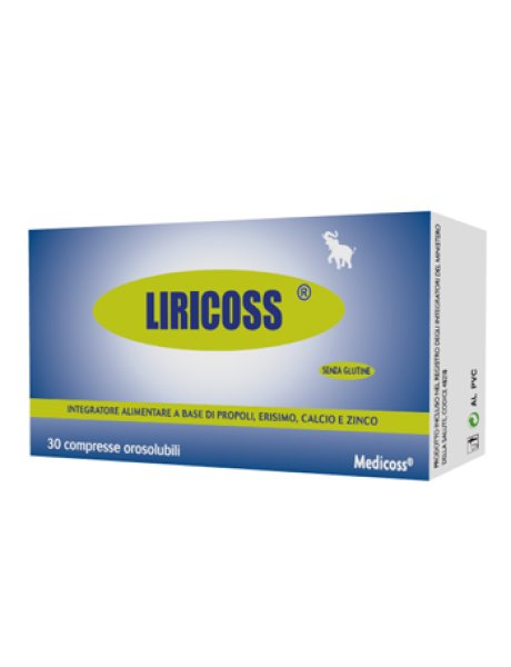 LIRICOSS 30CPR OROSOLUBILI