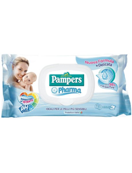 PAMPERS PHARMA SENSITIVE SALV 63PZ