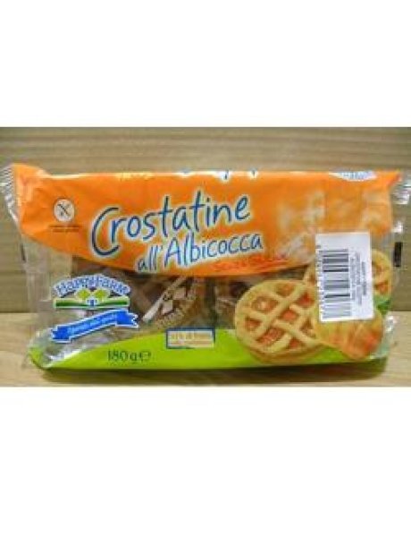 HAPPY FARM CROSTATA DI ALBICOCCHE SENZA GLUTINE 180 G