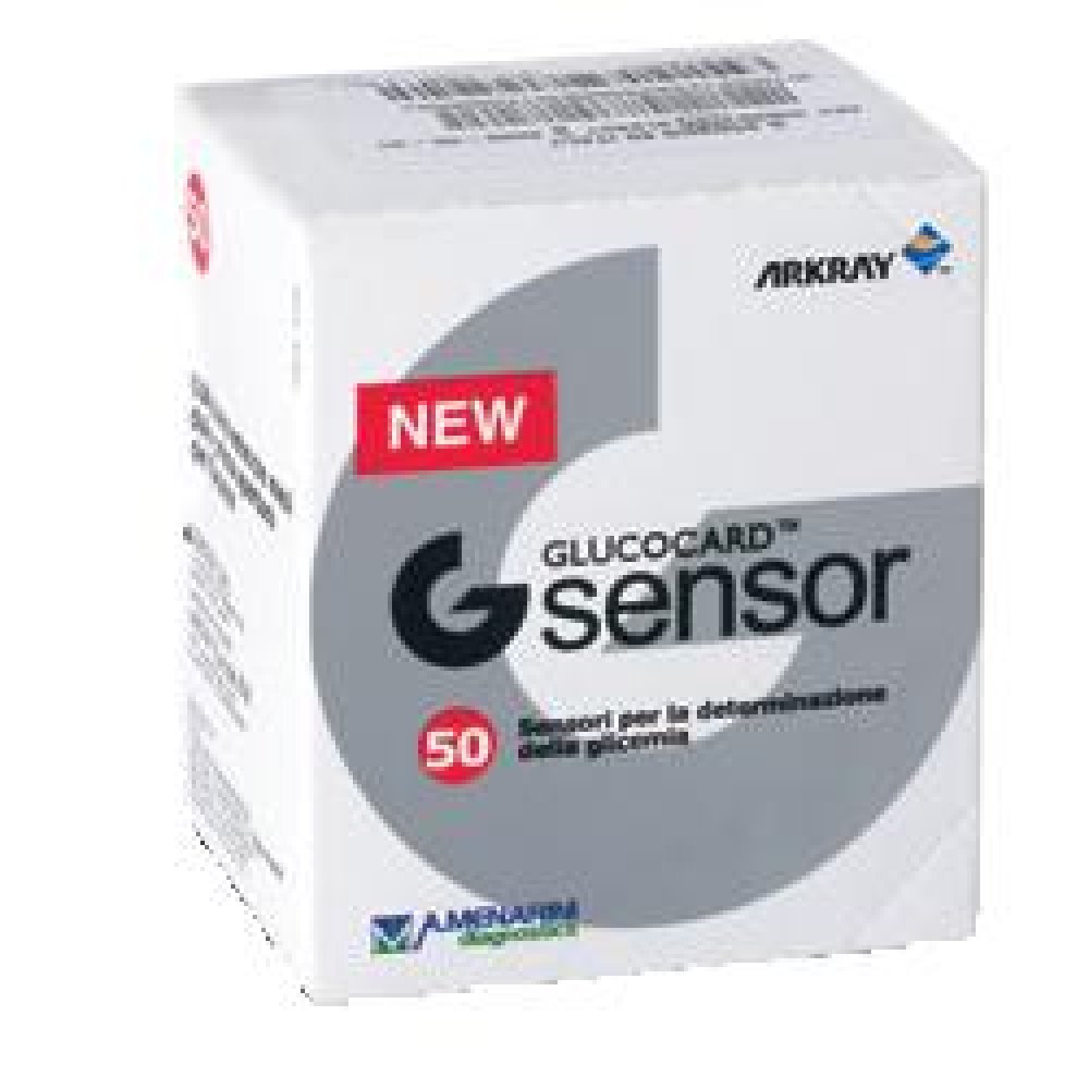 GLUCOCARD G SENSOR GLICEMIA 50STRISCE