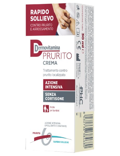 DERMOVITAMINA PRURITO CREMA AZIONE INTENSIVA SENZA CORTISONE30 ML