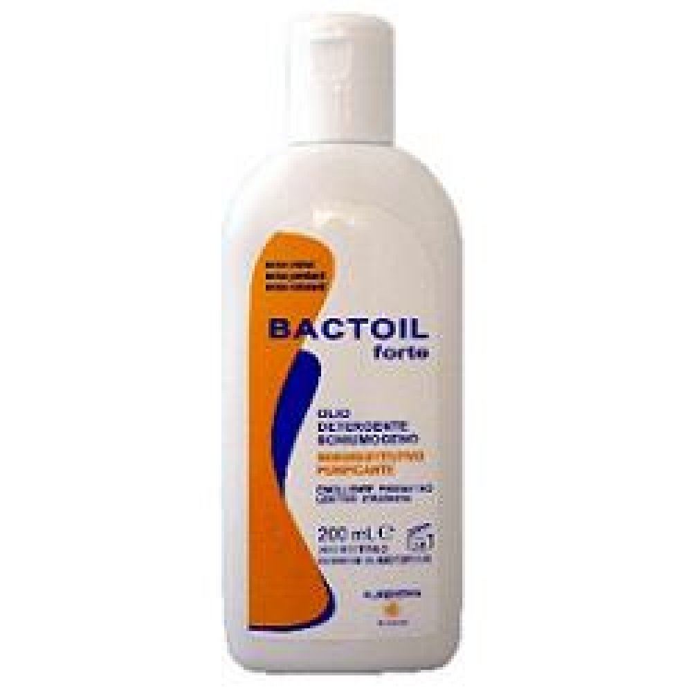 BACTOIL Forte detergente schiumogeno seborestitutivo e purificante 200ml