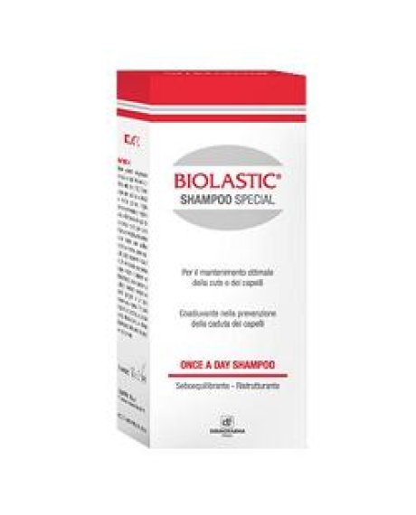 BIOLASTIC SHAMPOO SPECIALE 150ML - coadiuvante nella prevenzione della caduta dei capelli.