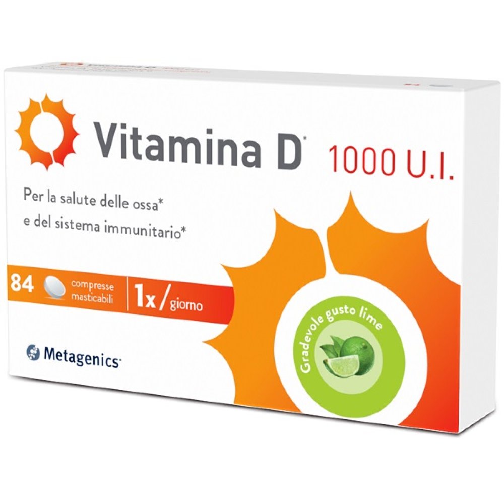 VITAMINA D1000UI  84 Cpr