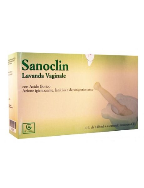 SANOCLIN Lav.Vag.4fl.140ml