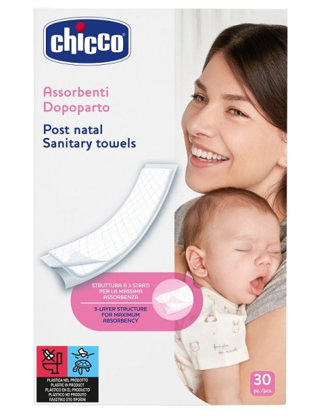 CHICCO ASSORBENTI PROTECTION POSTPARTO 30 PEZZI