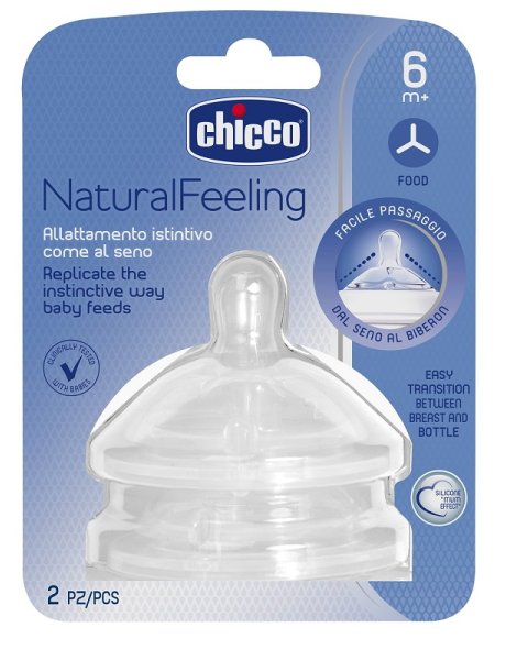 CHICCO TETTARELLA STEPUP NEW 6M+ FLUSSO PAPPA