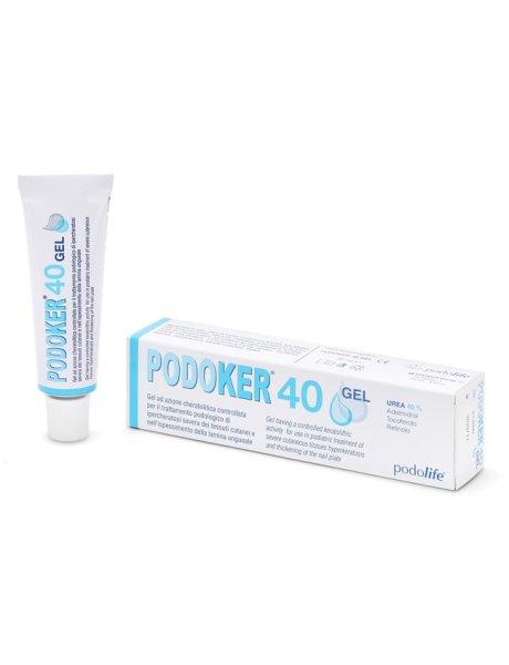 PODOKER 40 GEL AZIONE CHERATOLITICA TUBO DA 30 ML CON APPLICATORE