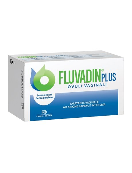 OVULI VAGINALI FLUVADIN PLUS 10 PEZZI