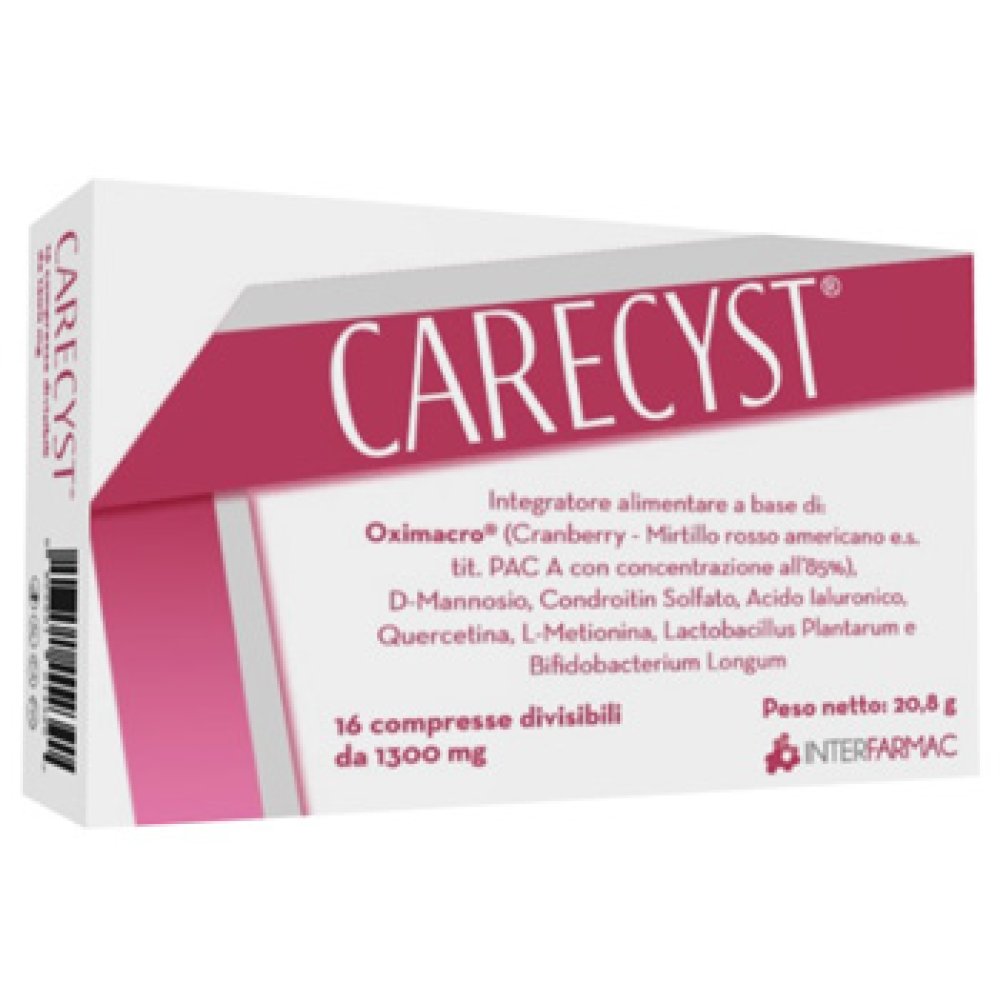 CARECYST 16 COMPRESSE GASTROPROTETTE