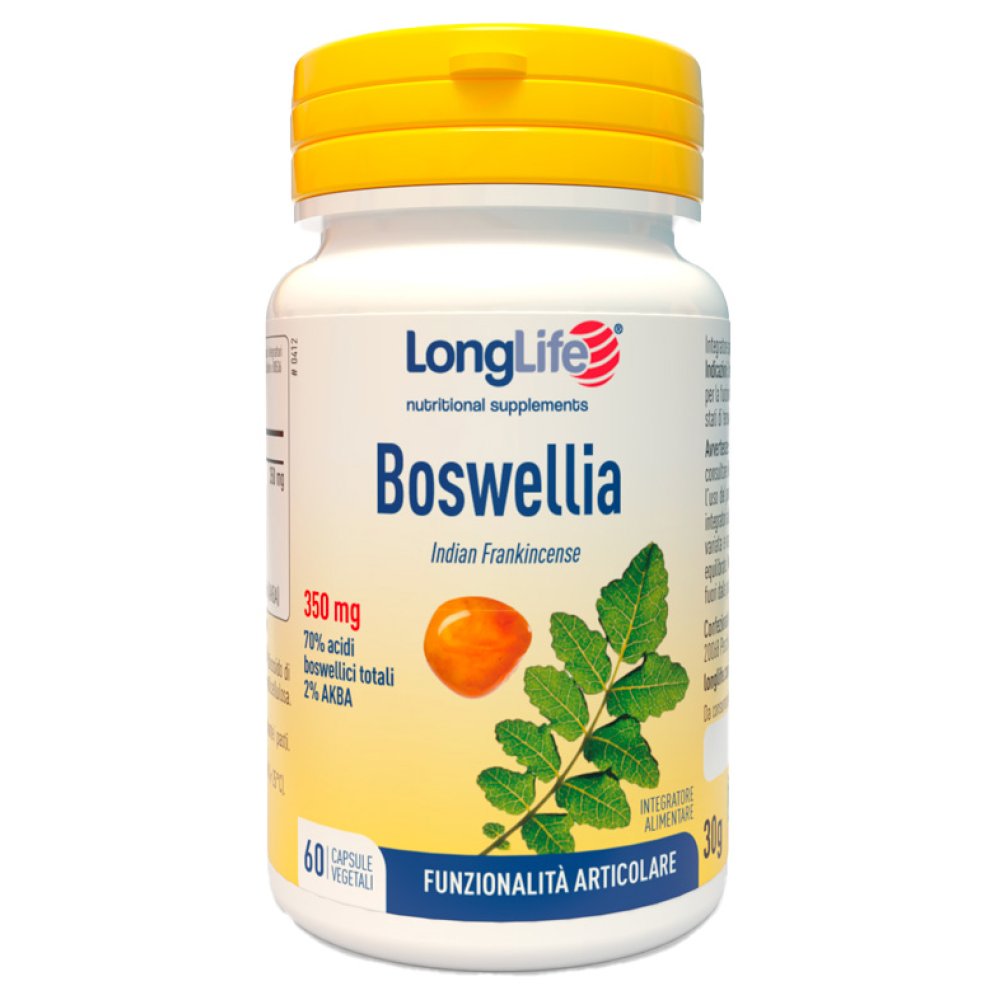 LONGLIFE BOSWELLIA 60 CAPSULE VEGETALI