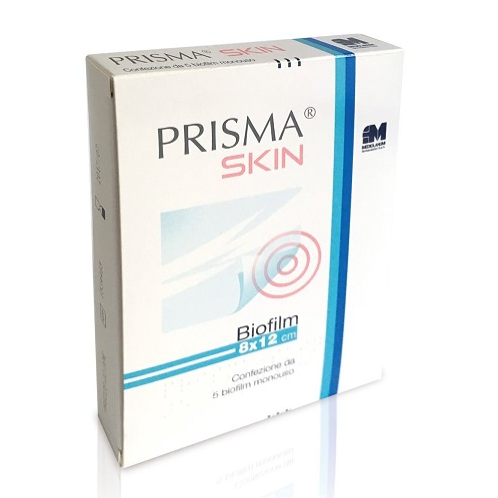 PRISMA SKIN BIOFILM 8X12CM 5P MONOUSO