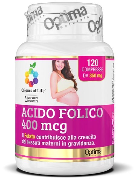 COLOURS Life Ac.Folico 120Cpr