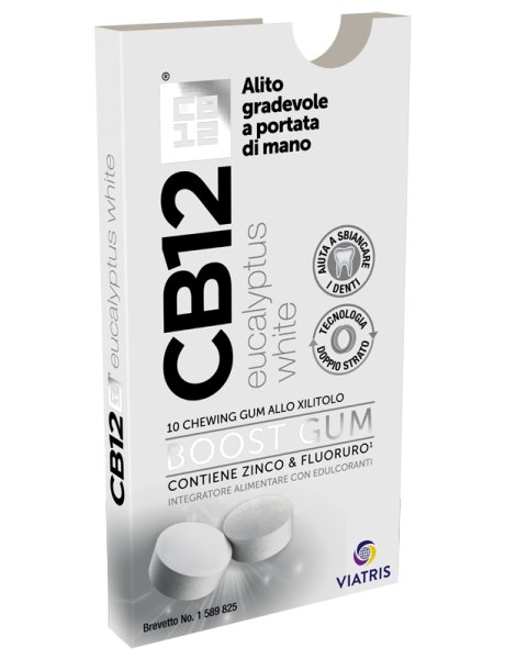 CB12 Boost Eucal White 10 Chew