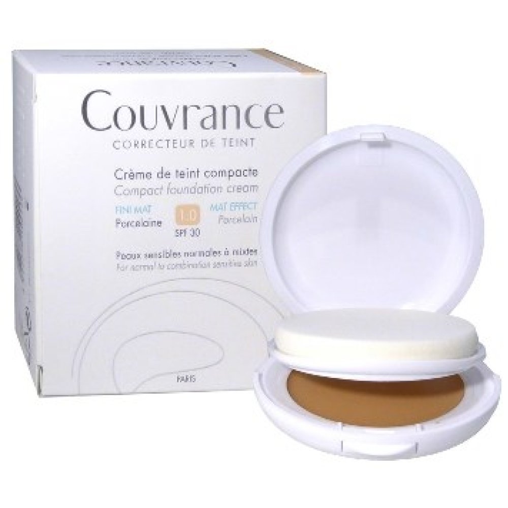 Avène COUVRANCE Crema Compatta Oil-Free Porcellana 