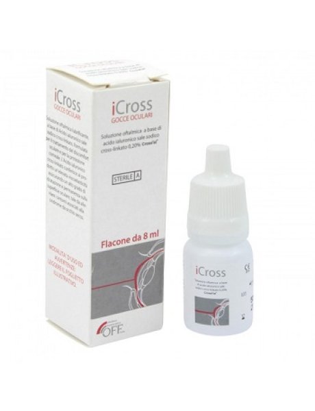 GOCCE OCULARI ICROSS 8 ML