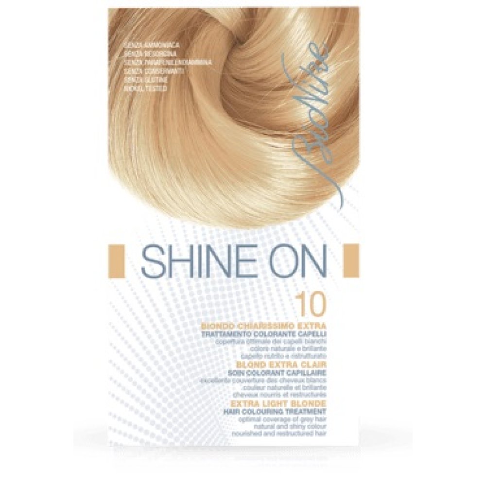 BIONIKE SHINE ON COLORE CAPELLI BIONDO 10 BIONIKE SHINE ON COLORE CAPELLI BIONDO 10