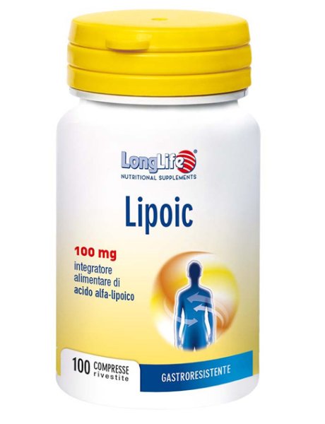 LONGLIFE LIPOIC 100mg 100Cps