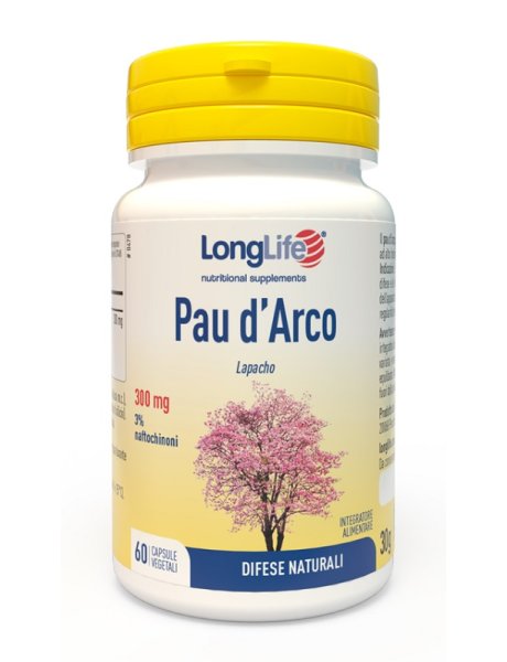 LONGLIFE PAU DARCO 300mg 60Cps
