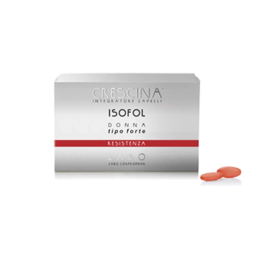 CRESCINA INTEGR RESISTENZA CAPELLI ISOFOL DONNA 30CPR 30G