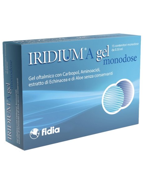 IRIDIUM A GEL OFTALMICO MONODOSE 15 CONTENITORI DA 0,50 ML